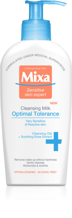 MIXA Optimal Tolerance - очищающее молочко /   200  ml  / GTIN 3600550304718
