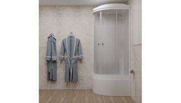 Душевая кабина ЛАЙТ Б ,высокий поддон,  90х90