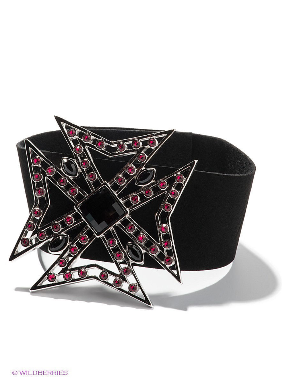 "Орден Креста" браслет в родиевом покрытии из коллекции "Орден сердца" от Jenavi