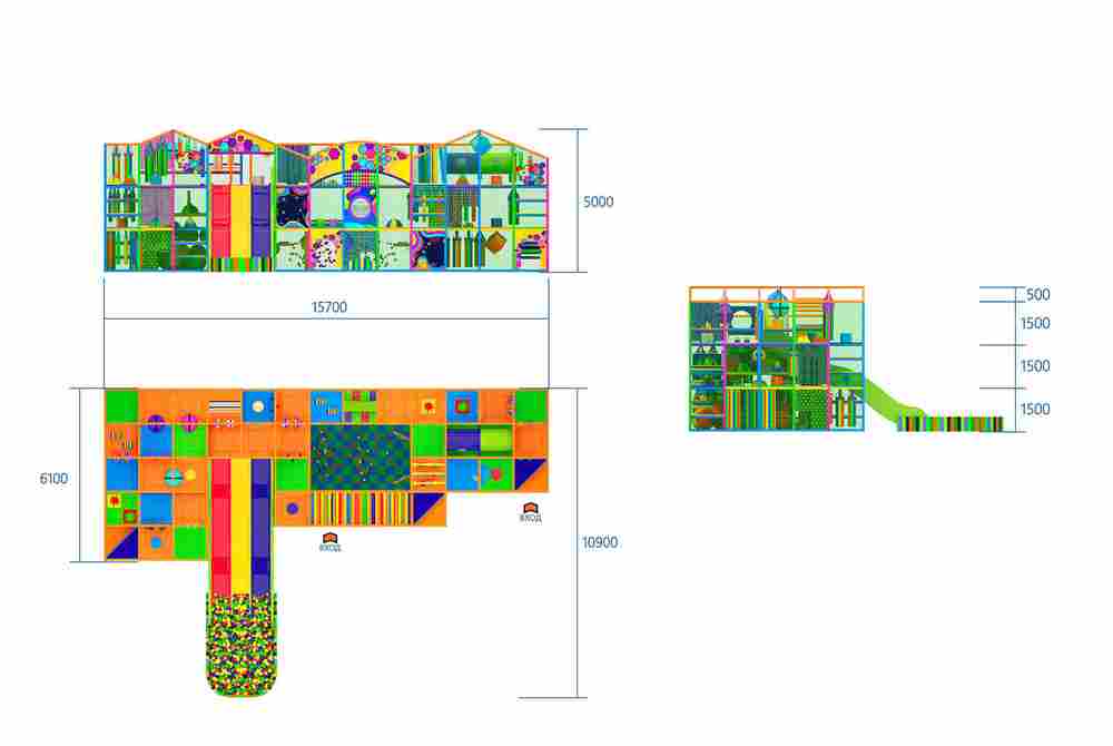 Детский игровой лабиринт «Мир Геометрических Загадок»