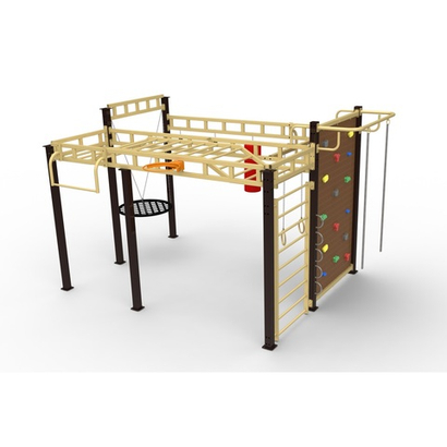 Уличный атлетический комплекс №3, 4100*3100*2900 мм.