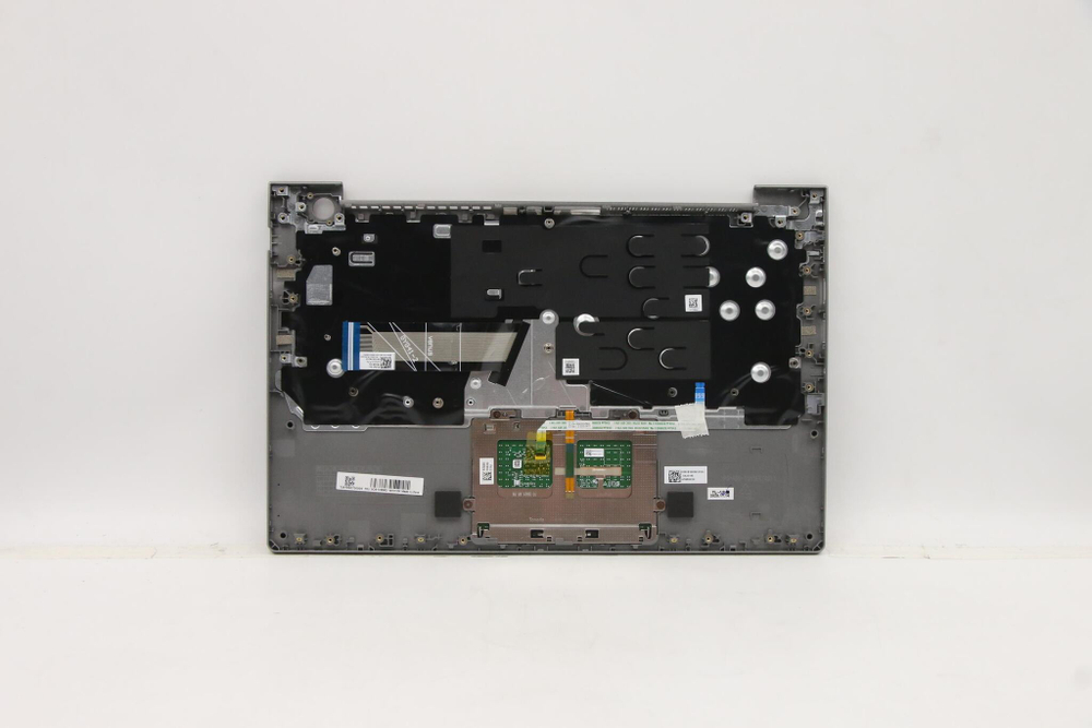 Верхняя панель с клавиатурой (топкейс) для ноутбука Lenovo ThinkBook 14 G3 ACL. раскладка - русская, с подсветкой, серая (5CB1C89902), оригинал