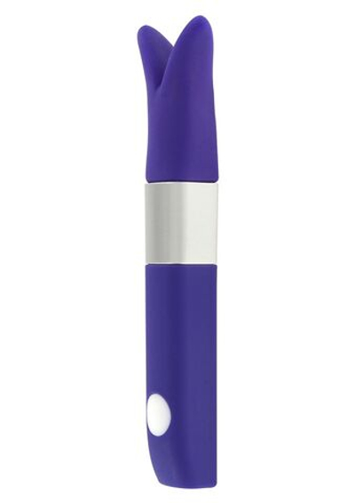 Фиолетовый мини-вибратор TRAVEL G-SENSE - 11 см. (Цвет: фиолетовый)