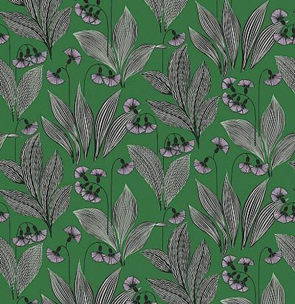 Обои с абстрактным рисунком одуванчика TUL204