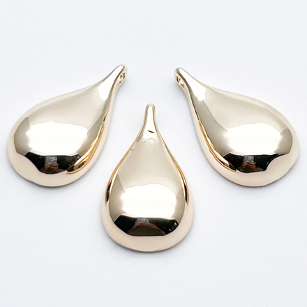 Подвеска Капля, цвет золото, размер 23*13 мм, цена за 1 шт