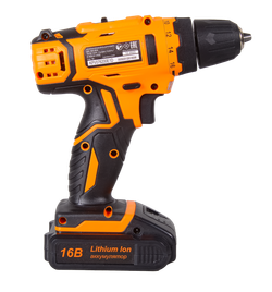 Дрель-шуруповерт Вихрь ДА-16Л-2КА с набором оснастки 65 предметов