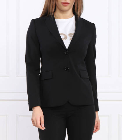 хлопковый пиджак juleah BOSS BLACK - черный(50490035)