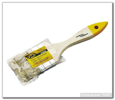 Кисть флейцевая "Стандарт" 63мм  БМ