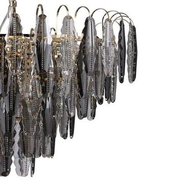 Люстра подвесная 18*Е14 1021/03/18P золото Florin Stilfort