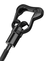 Вакуумная помпа Perfect Touch Vibrating Pussy Pump для половых губ с подушечкой для массажа клитора (Цвет: прозрачный с черным)