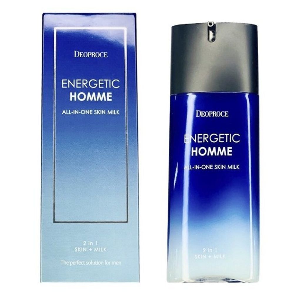 Deoproce Energetic Homme All-In-One Skin Milk мужской многофункциональный лосьон