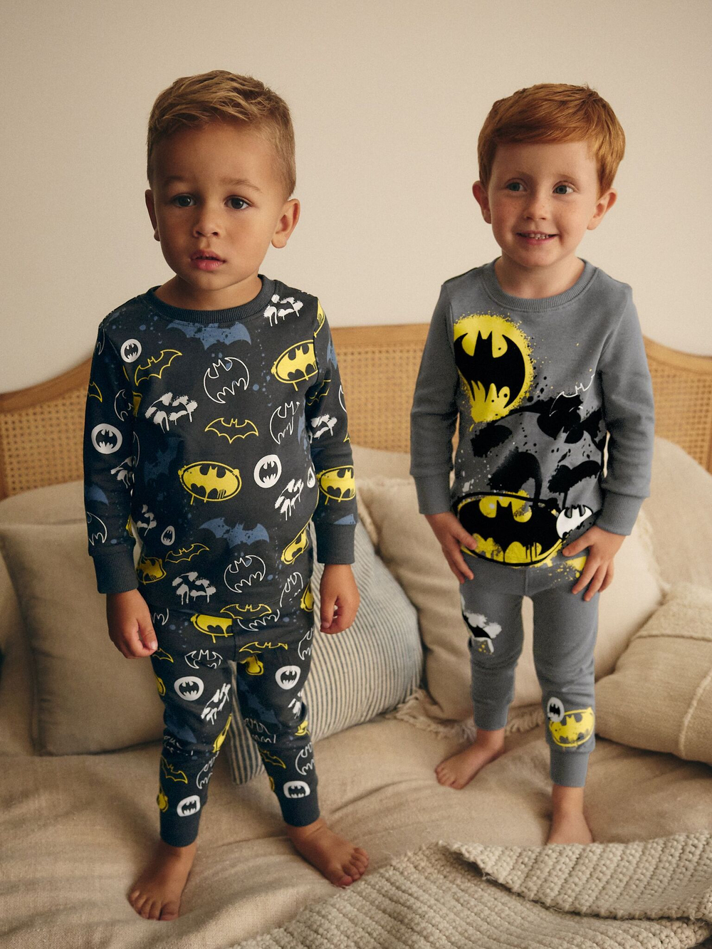 Пижама для мальчика Next 335-280, 2 шт., Серый