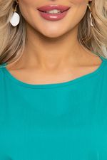 Блуза "Красотка" (зеленое море) Б3535 LT Collection (Акция)