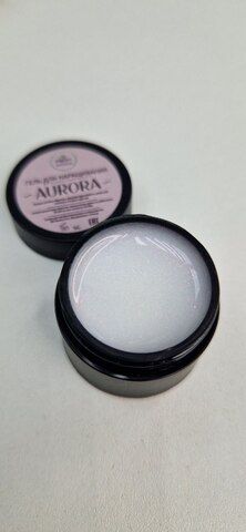Fresh 15г Мерцающий моделирующий гель с мелким шиммером AURORA