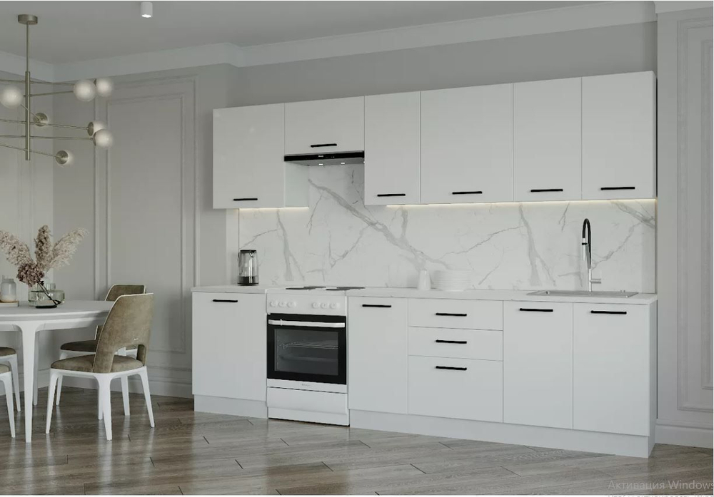 Кухонный гарнитур Жемчуг 3000 (38мм)