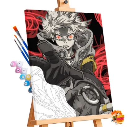 Картина по номерам Гачиакута Рудо Сюребрек