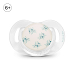 Пустышка физиологическая Suavinex Poetry 6-18 мес, голубая
