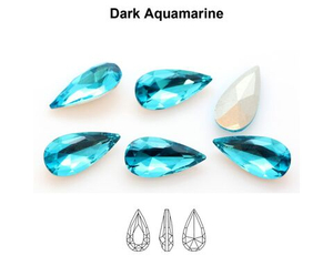 A4322 Teardrop Aurora - Dark Aquamarine