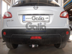 Фаркоп оцинкованный Galia N054A для Nissan Qashqai 2007-2014, Qashqai 2 2014-(паспорт и сертификат в комплекте)(без электрики)