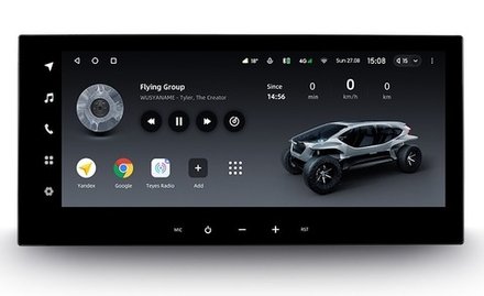 Магнитола для Toyota Camry 80 2024+ (Китай, 360) - Teyes LUX ONE спец монитор 12.3" 2K QLED на Android 10, CarPlay, 4G SIM-слот
