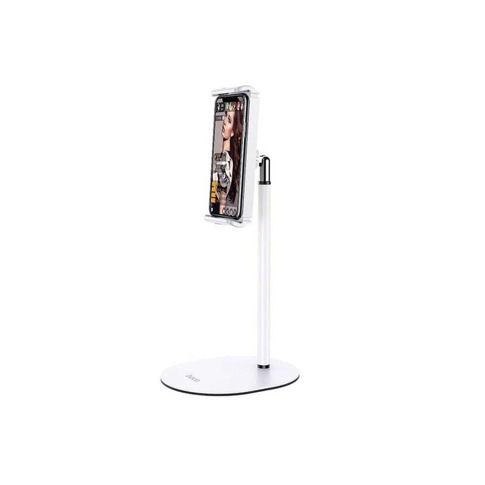 Держатель настольный Hoco Soaring series metal desktop Stand (PH31) для смартфонов и планшетов (4.7&quot;-10.0&quot;) Белый