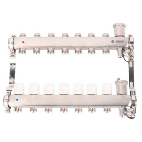 Коллекторная группа Taen 1" евроконус 3/4" на 7 выходов