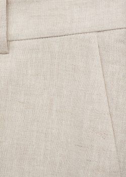 Костюмные брюки изо льна