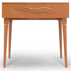 Консоль Арт Колор leaves Классик Голд Томленый оранжевый