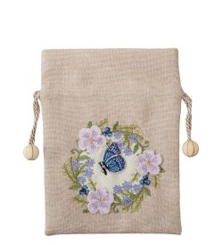 LK-34 Мешочек из льна «Летний луг»