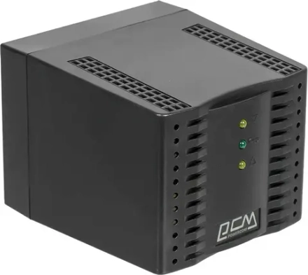 Стабилизатор напряжения Powercom TCA-2000 1000Вт 2000ВА черный
