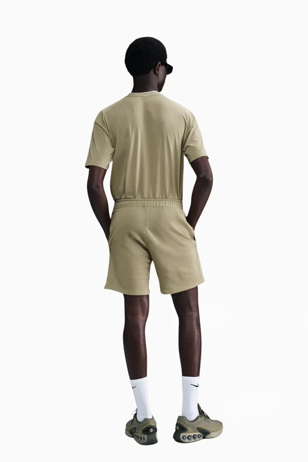 Шорты Nike Air French Terry - бежевый