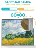 Металлическая багетная рамка 80х60 см