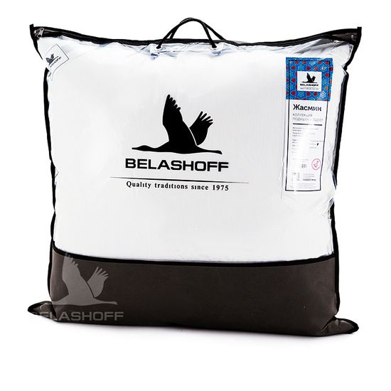 Подушка пуховая Жасмин  Belashoff  высокая 70х70 см