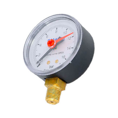 Манометр радиальный EMMETI D63 1/4 16 бар