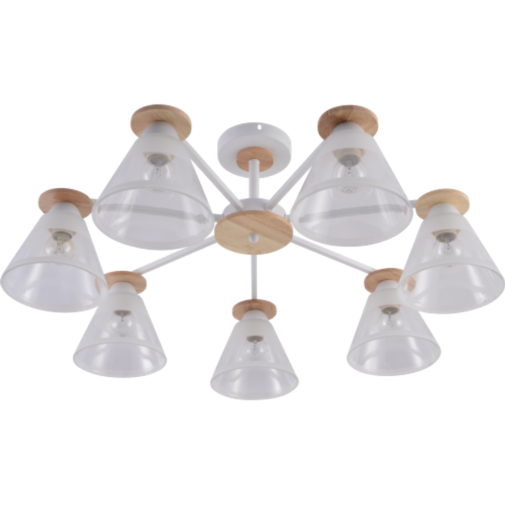 Люстра Rivoli Theothila 9177-308 7 х Е27 60 Вт модерн | Rivoli