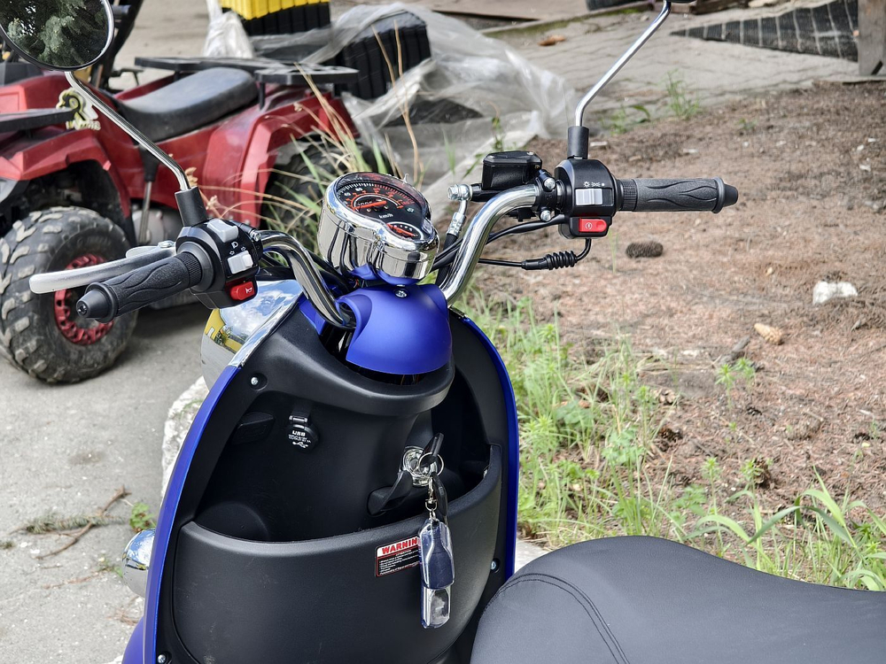 RETRO- 150CC (Replica Yamaha Vino) Синий-матовый