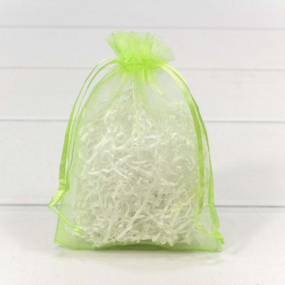 Мешочек 11х16см Органза (Салатовый)