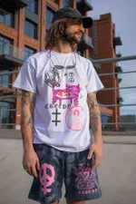 Футболка Creepy Clothing Пищеварение Белая