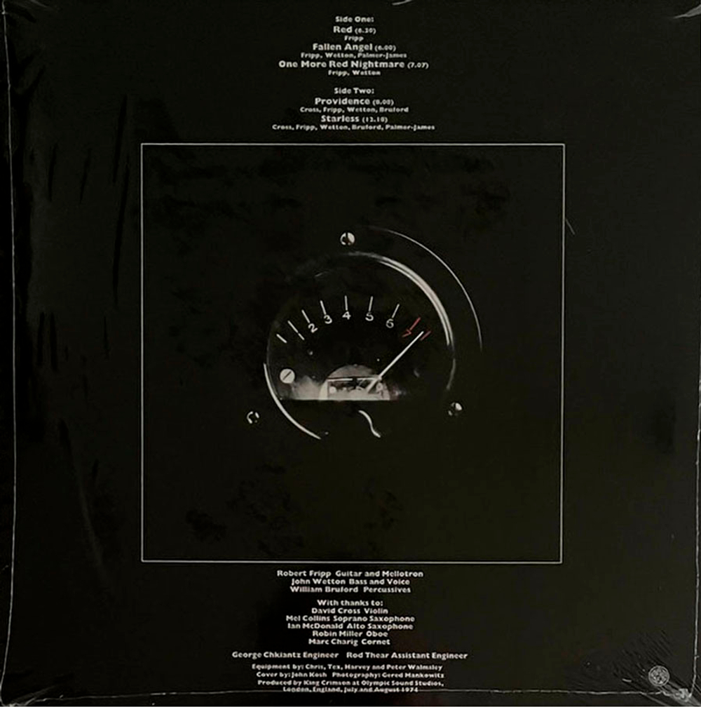 King Crimson / Red (Steven Wilson Mix)(40th Anniversary Edition)(LP)