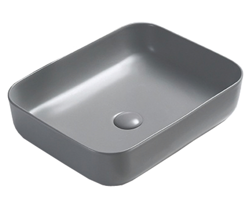 Раковина Azario накладная 500х390х130 цвет светло-серый матовый (AZ-78109MH)