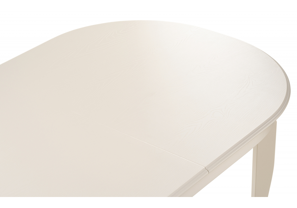 Стол деревянный Woodville Aviano овальный слоновая кость