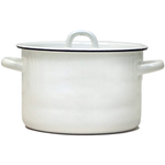 Кастрюля эмалированная 3л без ободка без рисунка 01-1612 (4)