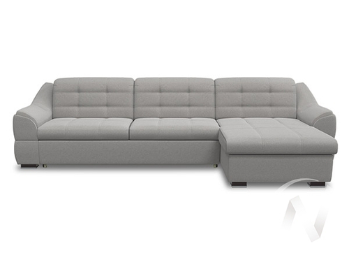Диван угловой Антарес 1 (ДУ) LUMA 14 (серый)