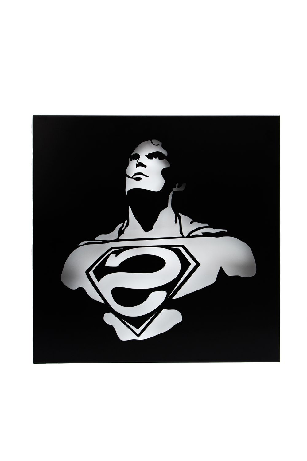 Панно на стену из металла Супермен 50х50 см