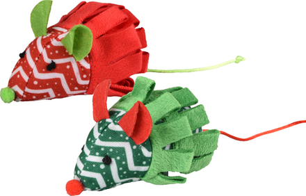 FLAMINGO Игрушка CHRISTMAS для кошек, плюш