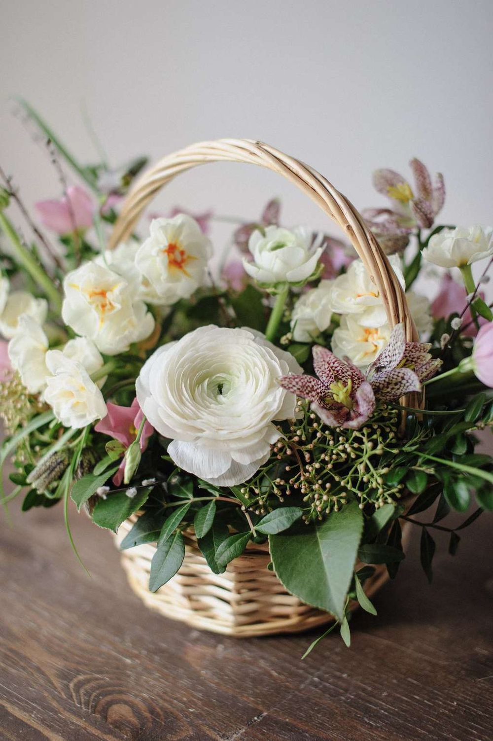 Корзина Весеннее утро