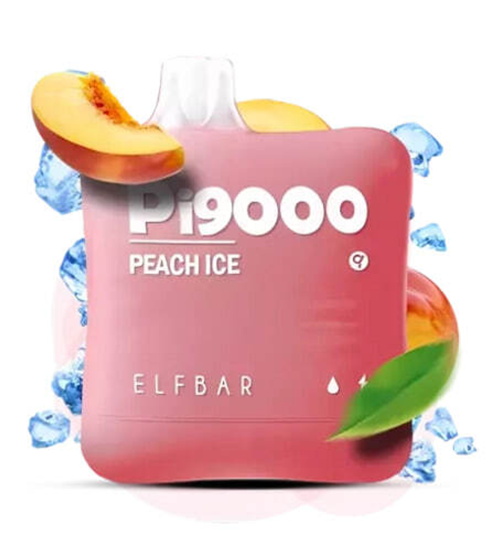 Elf Bar Pi9000 - Peach Ice (nic 5%)