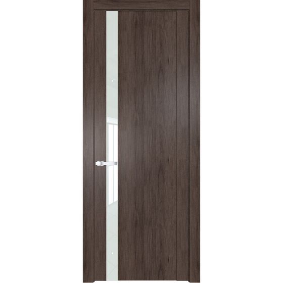 Межкомнатная дверь Profil Doors 1.2N дуб тобакко стекло белый лак