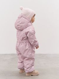 Комбинезон демисезонный мембранный "Солнечные зайчики - розовый" 0+