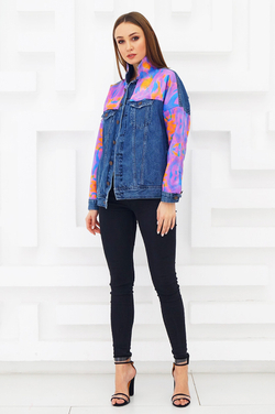 LIGVIANNI Джинсовая куртка Denim Jacket Polar Bear
